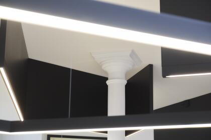 Cultuurcentrum De Benne - Standaard spanplafonds