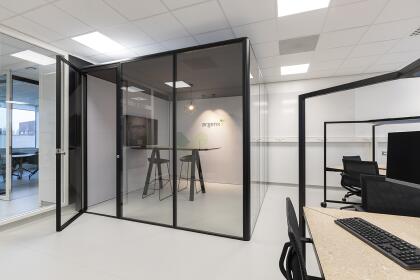 Akoestische meetingboxen - Maatwerk - Argenx - Zwijnaarde