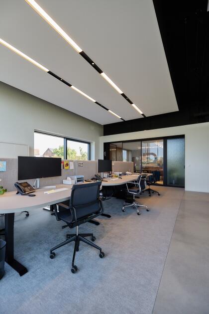 Akoestische spanplafonds diverse ruimtes kantoor Pas Interieur