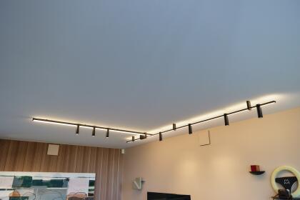 Akoestische spanplafonds diverse ruimtes kantoor Pas Interieur
