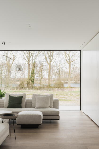 Plafonds tendus acoustiques haut de gamme intérieur privé Ypres