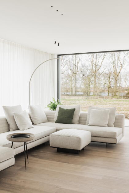 Plafonds tendus acoustiques haut de gamme intérieur privé Ypres