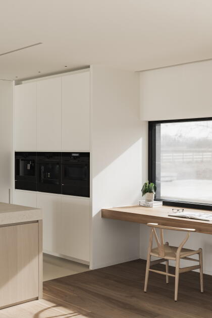 Plafonds tendus acoustiques haut de gamme intérieur privé Ypres