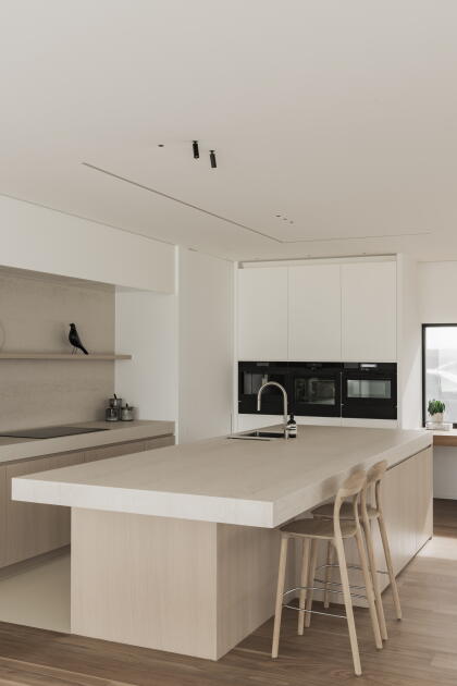 Plafonds tendus acoustiques haut de gamme intérieur privé Ypres